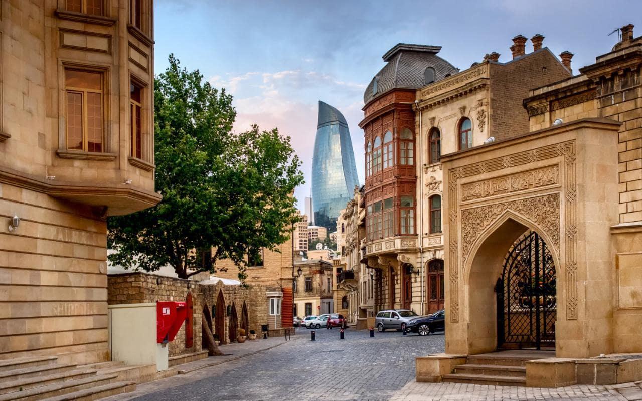Caspian Ulduz Hotel Baku Exteriér fotografie